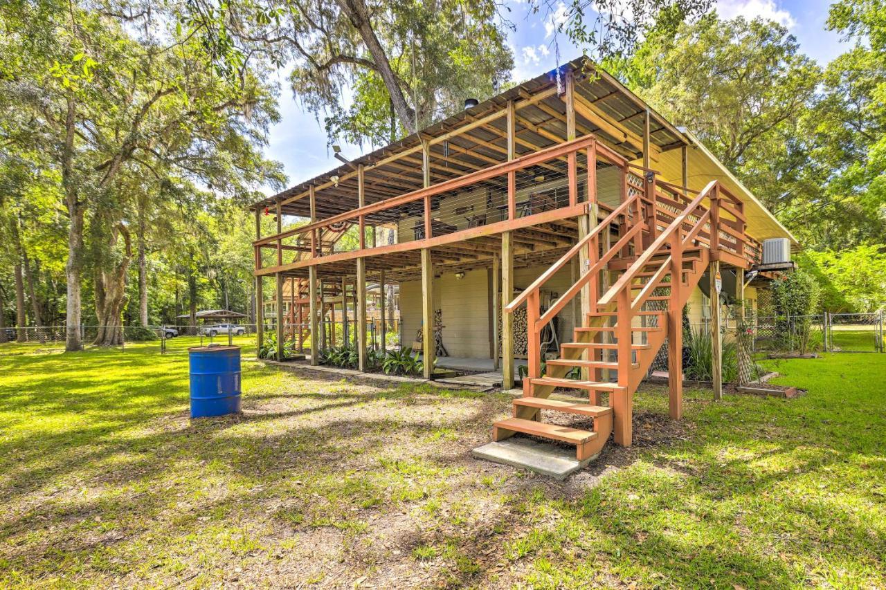 Charming Abode With Dock On The Suwannee River Bell エクステリア 写真