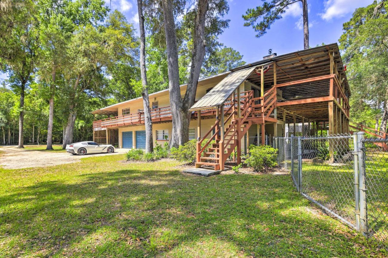 Charming Abode With Dock On The Suwannee River Bell エクステリア 写真