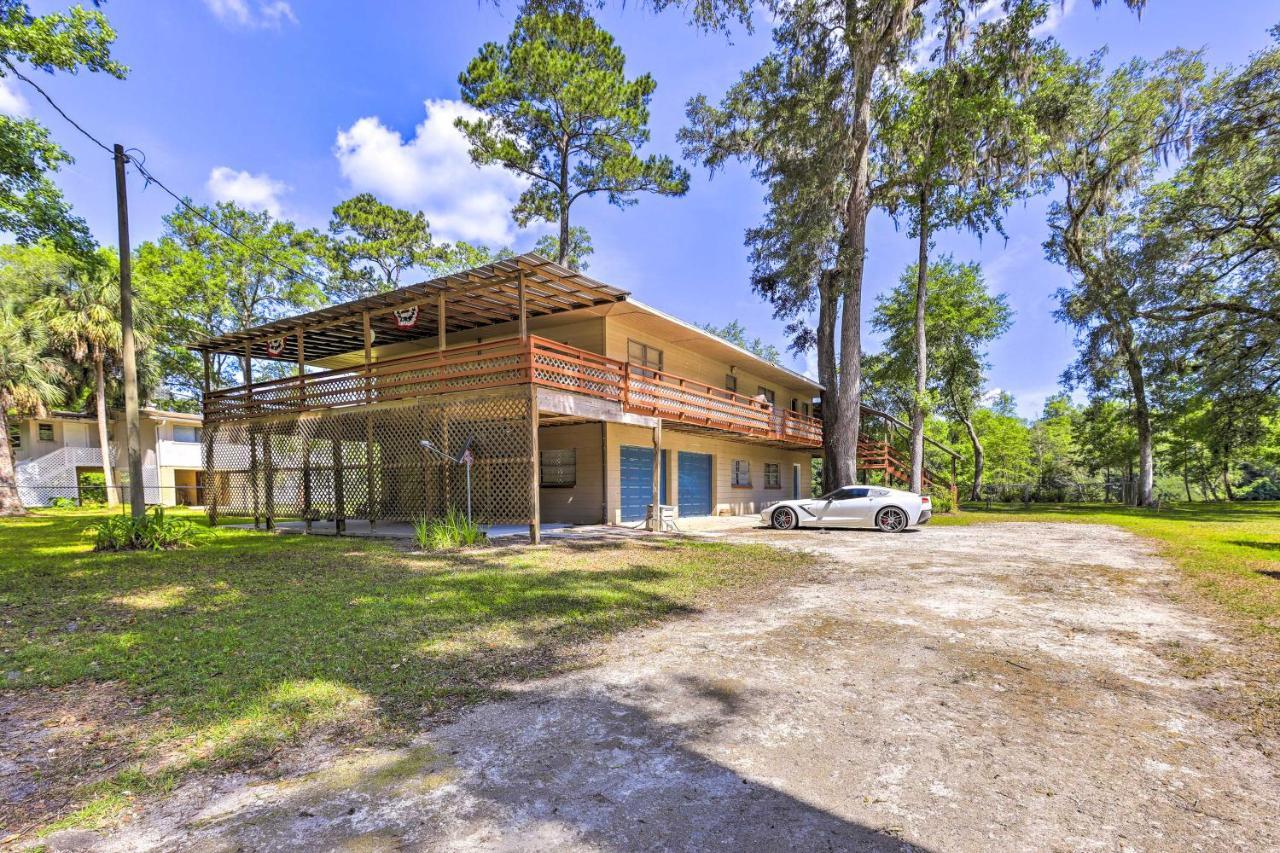 Charming Abode With Dock On The Suwannee River Bell エクステリア 写真